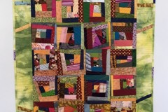 Crazy Quilt in Green